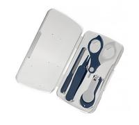 UPKOCH 1 Set tagliaunghie kit per unghie per bambini vestito da bambino Taglia unghie tronchesino unghie tronchese unghie kit per la cura del bambino kit per la cura delle unghie AbS Blue