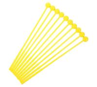 UPKOCH 10 Pezzi Bacchette per Percussioni in Plastica per Mazzuoli per Tamburi a Lingua Compatibili Marimba Xilofono e Glockenspiel Leggere e Maneggevoli per Esibizioni e Lezioni