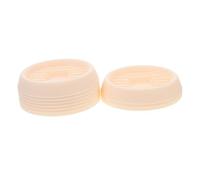 UPKOCH 10 Pezzi Base Acqua in plastica Presa Cacciatori basi Chiuso Base per vasi Accessori per Piante sottovasi per Piante in Vaso Vassoio per Vaso di Fiori piastrino pp Beige