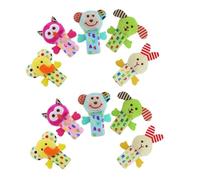 UPKOCH 10 pezzi Burattini da Dito Animali Morbidi in Peluche per Giocattolo Didattico per Racconti e Giochi Interattivi Materiale Delicato per Sensibile Adatto Ragazzi e Ragazze