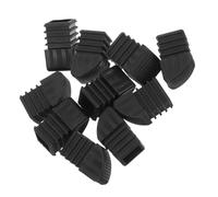 UPKOCH 10 pezzi Coprigambe Pieghevoli per Tavoli e Sedie Cappucci Protettivi Antiscivolo per Mobili Gommini in Plastica Flessibile per Pavimenti per Casa Ufficio e Campeggio