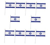 UPKOCH 10 Pezzi Di Bandiera Decorativa A Mano Bandiera Nazionale Vivida Bandiera Israeliana Bandiera Decorativa Bandiere Nazionali Bandiera Da Giardino Bandiere Israeliane Per