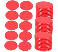 UPKOCH 100pezzi Fiches Del Bingo Per Pezzi Segnalini Da Gioco Per Gioco d Azzardo Monete Da Per Ragazza e Attività Didattiche