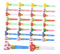 UPKOCH 100pezzi Soffiatore Per Feste Colori Vivaci Fischietti Rumorosi Per Compleanni e Feste Musicali Bomboniere Per Di e Natale Materiale Plastico Di Qualità