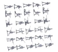 UPKOCH 100pezzi Statuette Soldatini in Miniatura Da Tavolo Sabbia Modellini Soldatini in Miniatura Del Medioevo Articoli Per Decorazioni Per Giardini e Interni