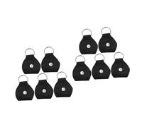 UPKOCH 10pezzi Custodia Per Plettri Chitarra Pu Da Porta Plettri Portatile Anello Per Chiavi Accessorio Per Musicisti e Amanti Della Chitarra