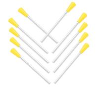 UPKOCH 10pezzi Mazze Di Ferro Triangolari Per Strumenti Percussione Design Semplice e Resistente Adatte Professionisti e Studenti Per Regali Amanti Della Musica