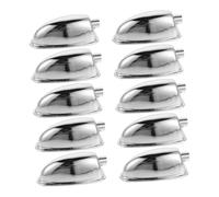 UPKOCH 10pezzi Mozzo per Tamburo in Metallo Lucidato di Ricambio per Rullante e Tom Accessori per Strumenti Musicali Compatibili Vari Sistemi di Montaggio