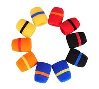 UPKOCH 10pezzi Spugne Per Microfono in Materiale Ecologico Coperture Antivento Per Esterni Adatte Per Programmi Tv Ktv Balli Da Ballo Buona Ventilazione e Qualità Del Suono Colore Casuale