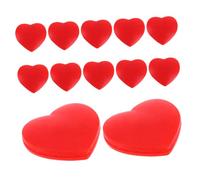 UPKOCH 12 Assorbivibrazioni Tennis Racket in Silicone Rosso Forma Cuore Ammortizzatore Corde per Riduzione Facile Installare per Giocatori Professionisti e Amatoriali