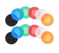 UPKOCH 12 pezzi Copri Testina Stetoscopio in Silicone Morbido Protezione per Fonendoscopio Accessori Facili da Pulire per Uso Ospedaliero e Professionale