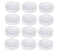 UPKOCH 12 Pezzi Vassoio Sottovaso per Piante da Design per Drenaggio per Ed Esterni Previene Perdite Acqua e Protegge Superfici Domestiche