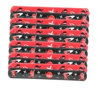 UPKOCH 12pezzi Braccialetti Scatto Per Ragazzo Design Tema Ninja Accessori Interattivi Per Feste e Regali Realizzati in Resistente Leggeri e Duraturi Senza Sbiadire