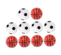UPKOCH 12pezzi Mini Palloni Sportivi Miniatura Decorazioni Per Casa e Ufficio Con Calcio e Basket Accessori Per Paesaggi e Sculture Per Amanti Dello Sport
