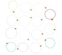 UPKOCH 15 Pezzi Corde per Lira in Ottone, Accessori per Strumenti Musicali, Suono Ricco, Non Facili da Deformare, per Principianti e Adulti Colore Casuale