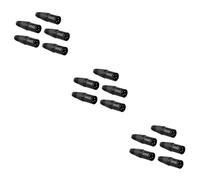 UPKOCH 15 Pz Connettore Xlr a Tre Fili Microfono Da Collegare Computer Spina Maschio Spina Microfonica a Tre Fili Adattatore Jack Stereo Connettore Del Cavo Audio Jack Audio