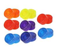 UPKOCH 16pezzi Punta Per Pedale Per Effetti Pedale Per Chitarra Punta Antiscivolo in Plastica Colorata Protezione Per Cappuccio Effetto Chitarra Tipo Misto