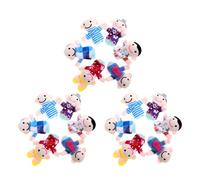 UPKOCH 18 Pollici Pupazzi da Dito Famiglia in Tessuto Morbido Giocattoli Interattivi per Educativo per Narrazione Gioco di Ruolo e Sviluppo Sociale