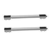 UPKOCH 1paio Supporto Mobile Per Elettrodomestici Trolley Sliders Per Lavatrice e Frigorifero Base Antivibrazione Con Ruote Facilita Trasporto e La Pulizia