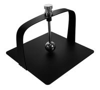 UPKOCH 1Pc Pratico Cm Autoportante Braccio Semplice Elegante Porta Tovagliolo Nero Uso Orizzontale In Piedi Con Ristorante Per Feste Pranzo Organizer Per Interni Carta Casa Hotel