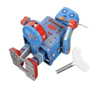 UPKOCH 1pezzi Giocattolo Robot in Vintage Robot da Tavolo in Giocattolo Carica Meccanico Ricordo d Infanzia Collezione per Adulti