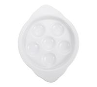 UPKOCH 1pezzi Pirofila in Ceramica Per Lumache Vassoio Da Forno Resistente Al Calore Per Escargot Polpo e Dessert Leggero e Compatto Per Cucina e Bbq