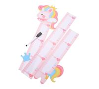 UPKOCH 1Set Adesivi Murali per Misurazione Decorazioni Cartoon Animali per Cameretta Adesivo e Rimovibile Superfici Lisce e Pulite