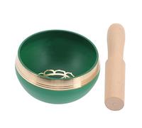 UPKOCH 1set Ciotole Da Meditazione Buddha Legno Ciotola Musicale Multifunzionale Per Yoga e Del Suono Design Colorato e Portatile Per Rilassamento e Meditazione