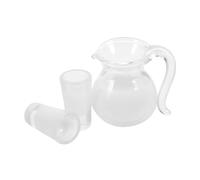 UPKOCH 1set Miniature Kettle e Boccali Per Decorazione Casa Delle Bambole Accessori Per Scene Di Gioco Stile Realistico Per Miniature Di Cucina