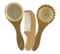 UPKOCH 1set Spazzole e Pettini Per Legno Con Setole Di Lana Per Del Capello e Massaggio Scalpale Per Shower