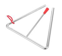 UPKOCH 1Set Strumenti Musicali Percussione per Triangolo Acciaio da Educativo Orff per Scuola e Attività Design Sicuro e Leggero