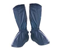 UPKOCH 2 Copriscarpe Antipioggia Impermeabili in Oxford Resistente con Zip Altezza Ginocchio Protezione Antiscivolo per Bici Xxl