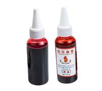 UPKOCH 2 cosplay sangue finto adesivi di halloween zanne di vampiro halloween makeup make up halloween forniture per decorazioni di halloween Forniture per feste di Halloween saccarosio