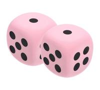 UPKOCH 2 Dadi da Gioco Giganti in EVA Morbido Riutilizzabili per Feste e Giochi Interattivi Dadi Grandi Silenziosi per Casa Bar e Ritrovi Sociali