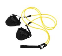 UPKOCH 2 Fasce Resistenza con Paddle per Allenamento Muscolare Bande Elastiche per Tecnica Ottimizzata e Potenziamento per Nuotatori Professionisti e Principianti