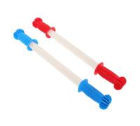 UPKOCH 2 Manopole per Cavallo Dondolo in Plastica Morbida Impugnature Ergonomiche Sicure e Confortevoli per Giocattoli da Cavalcare Ricambio Compatibile per Cavalli in Legno