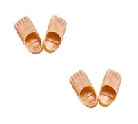 UPKOCH 2 Paia Ciabatte Costume Piedi Sicura per Halloween e Feste Mascherate Uniche per Cosplay e Party Divertenti