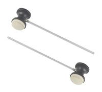 UPKOCH 2 pezzi Battenti per Grancassa in e Acciaio Inossidabile Accessori Percussione Resistenti e Ricambio per Strumenti Musicali Risposta Veloce e Suono