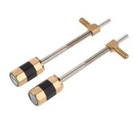 UPKOCH 2 pezzi di vite per rana per arco di violino in metallo: vite per rana per arco di viola in rame per riparazione di 4/4 e 3/4, accessorio per la riparazione di per esercitazioni ed esibizioni