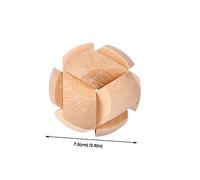 UPKOCH 2 Pezzi giocattolo tridimensionale puzzle legno Giocattoli creativi per giocattolo di legno giocattolo educativo Forniture per giocattolo di montaggio