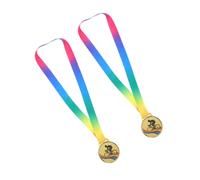 UPKOCH 2 Pezzi Lega di Zinco Medaglia Premio Ciclismo per Gare Sportive | Uso Versatile, Design Semplice ed Elegante, Riconoscimento Commemorativo, per Eventi di Mountain Bike, e Adulti