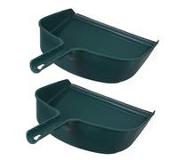 UPKOCH 2 Pezzi Mini Palettine Portatili per Paletta e Appese Strumento Compatto e Giardino Capacità Maggiore per Efficienza nella Della Sporcizia