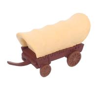 UPKOCH 2 Pezzi Ornamento Della Carrozza Accessori Per La Casa Delle Bambole Di Carrello Con Ruote in Miniatura Cose in Miniatura Di Carrozza in Miniatura Plastica