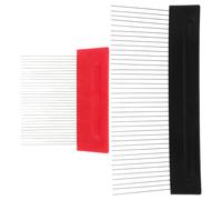 UPKOCH 2 Pezzi Pettine per Pittura in Acciaio Inossidabile Texture Artistica, Strumento Portatile per Decorazione Murale, Facile da Usare per Sessioni di Studio e Miglioramento Casa