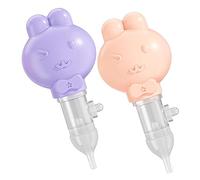UPKOCH 2 Pezzi pinzette per il naso del moccio elettrico bocca salviette per neonati nasale aspiratore detergente nasale per Sfera di aspirazione in silicone solido