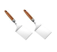 UPKOCH 2 pezzi Spatole Inossidabile per Steak Utensili Versatili per Torte e Pancake Adatti e Ristoranti Design Pratico e Duraturo