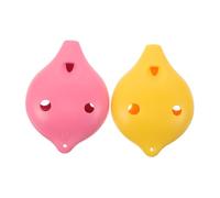 UPKOCH 2 Piccola Ocarina A 6 Fori: Strumento Musicale Per Studenti, Ocarina A Sei Fori Per L'educazione Musicale - Strumento A Per Un Facile Trasporto