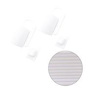 UPKOCH 2 Pz fermaporta di sicurezza serrature del frigorifero serratura per bambini fermaporta decorativo tappo a pinza tappo di sicurezza fermaporta per bambini bianca