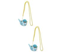 UPKOCH 2 Pz Fischio Di Uccelli Acquatici Fischio Di Richiamo Degli Uccelli Fischietto Ad Acqua Giocattolo Fischio Dell'uccello D'acqua Fischietti Di Uccelli Dei Cartoni Animati Plastica