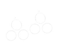 UPKOCH 2 Set Di Corde in Nylon Di Ricambio Materiale Di Alta Qualità Consistenza Liscia Per Professionisti 3 Pezzi * 2